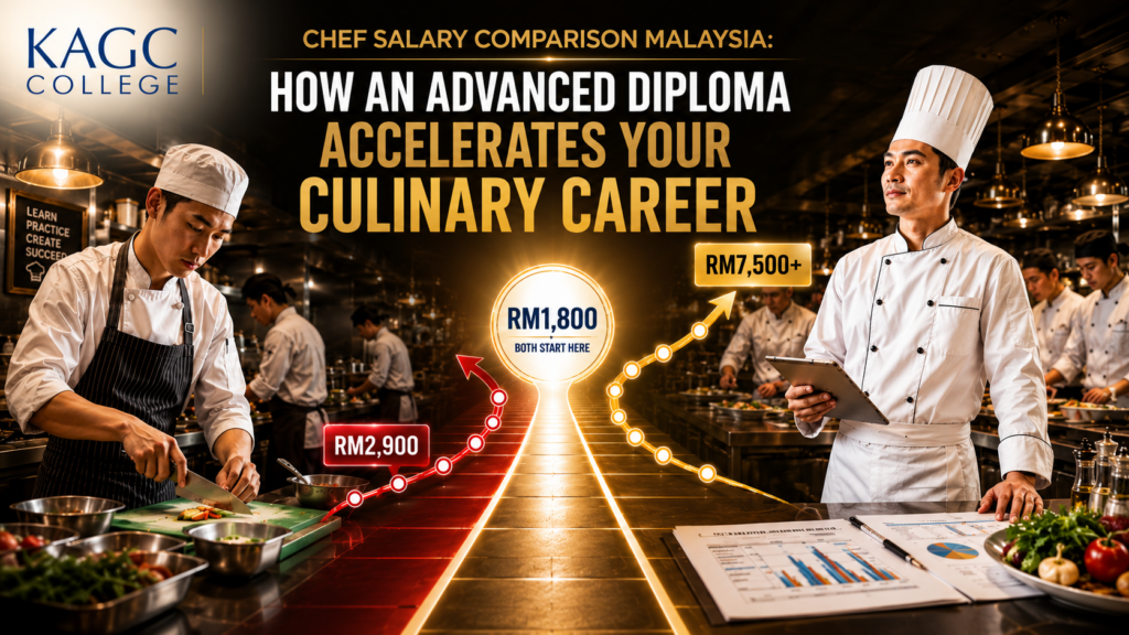 Chef Salary Comparison Malaysia: How an Advanced Diploma Accelerates Your Culinary Career